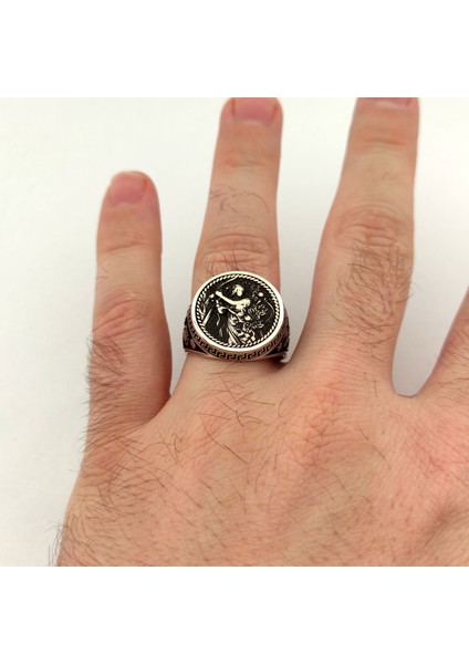 925 Ayar Gümüş Başak Burcu Yüzük fiyatları