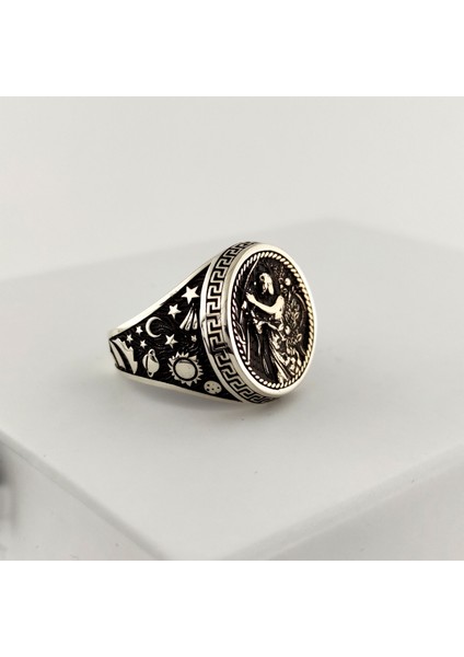 925 Ayar Gümüş Başak Burcu Yüzük fırsatları