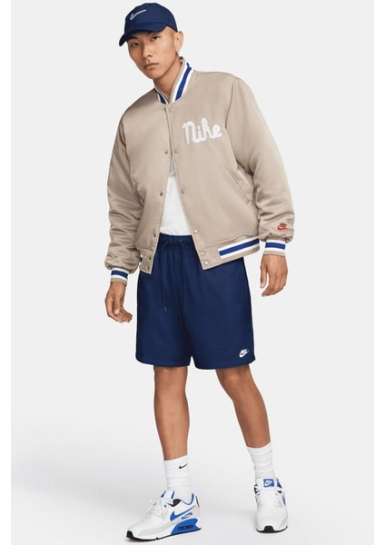 Sportswear Club Flow Versatile Weave File Astarlı Erkek Şort Lacivert fırsatları