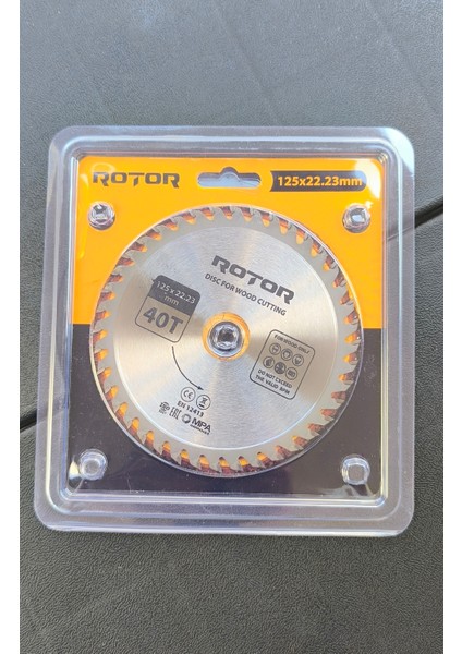 Ahşap Kesme Diski Rotor 125*22,23 40T fiyatları