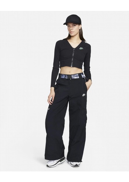 W Nsw Wvn Os Pant Hr Sw Kadın Kargo Pantolon fırsatları