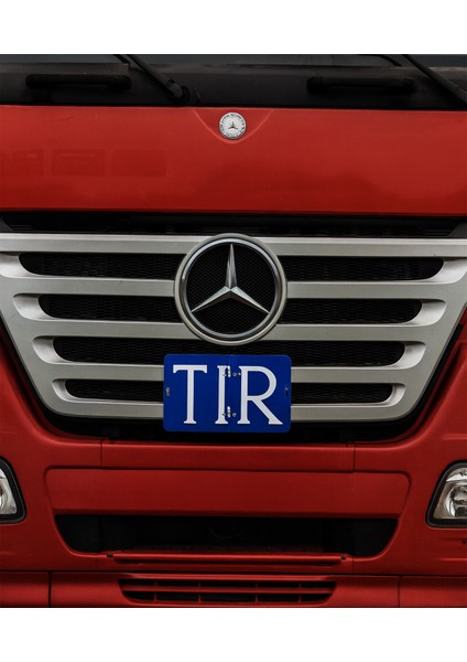 Adr 40X30 cm Katlanır Alüminyum Levhası ( Tır ) Yazısı Mavi Renk 1 Adet Katlanabilir Uyarı Levha fırsatları