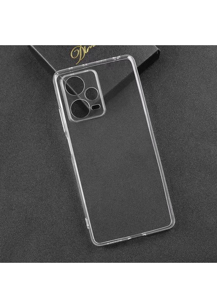 Xiaomi Redmi Note 12 Pro 5g Kılıf Omsy Süper Silikon Kapak-Renksiz indirimleri