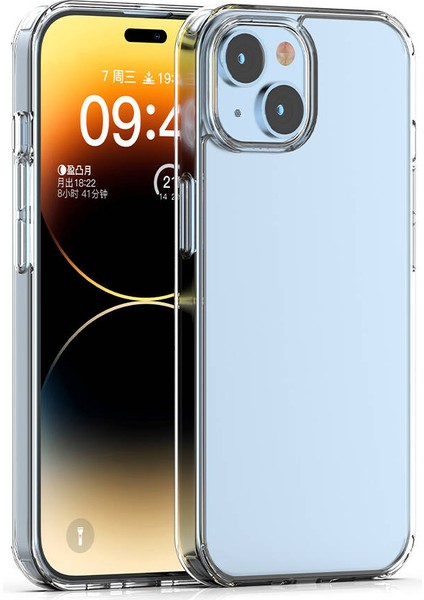 Apple iPhone 15 Plus Kılıf Omsy Coss Kapak-Renksiz fiyatları