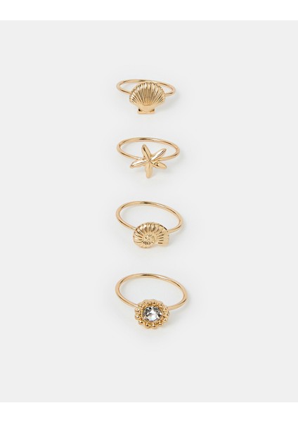 Deniz Altı Yüzük Set x 4