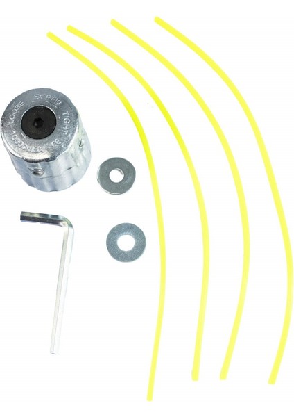 Motorlu Tırpan Başı Model 68, Ot Çim Biçme Misinalı Başlık. Çim Kesme Aparatı modelleri