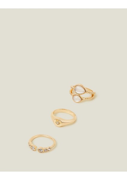 3 x Moonstone Rıngs Pearl fırsatları