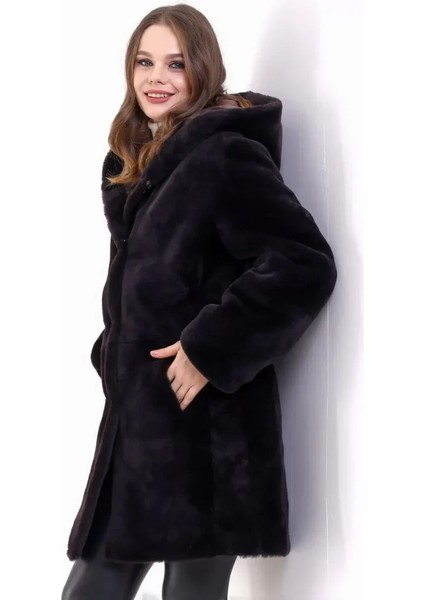 Reks Kapüşonlu Kaban - Siyah fiyatları