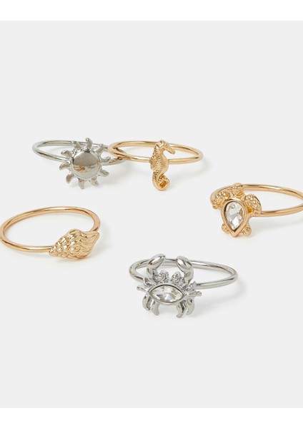 Deniz Temalı Yüzük x 5