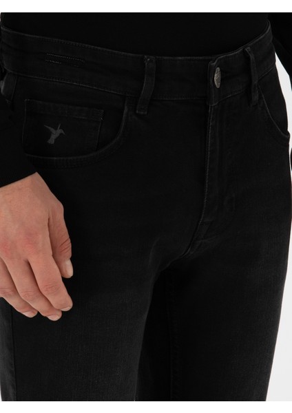 Erkek Antrasit Slim Fit Pamuk Karışımlı Jean Pantolon 50308650-VR024 modelleri