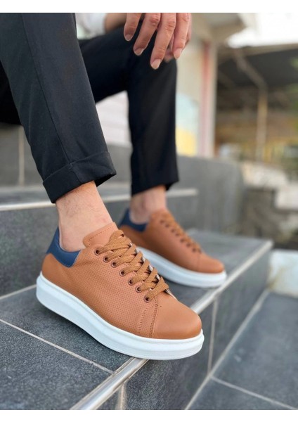 Kb-Dx3 Kuback Taba Deri Günlük Erkek Ayakkabı