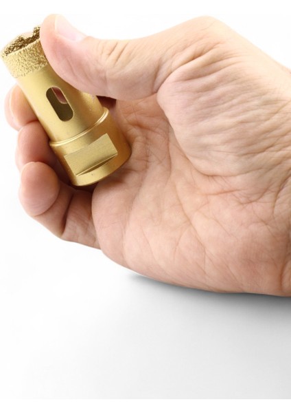 25 mm Granit Mermer Seramik Fayans Uç Elmas Kaplı Delme Ucu Matkap Aparatı Güçlü Profesyonel Kesici indirimleri