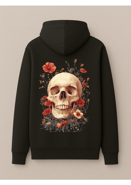 Floral Skull - Unisex Hoodie