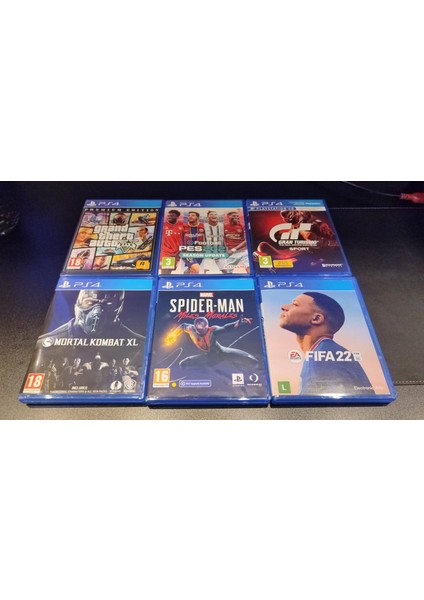 Playstatıon 4 Slım 1 Tb Teşhir Ürün + 6 Adet Oyun fiyatları