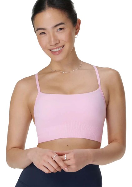 Spirit Restored Seamless Yoga Kadın Pembe Yoga Bra