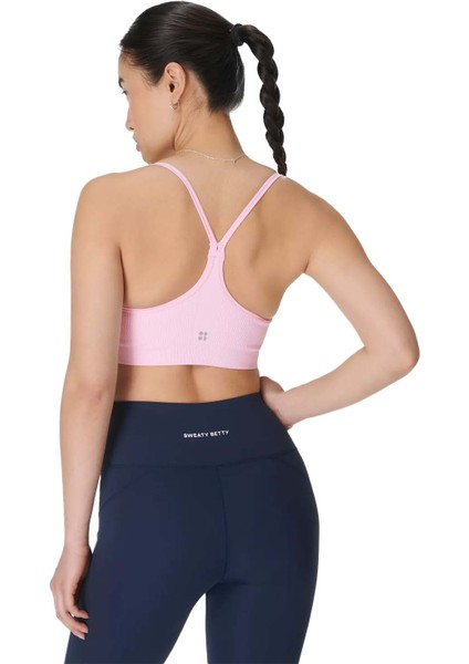 Spirit Restored Seamless Yoga Kadın Pembe Yoga Bra