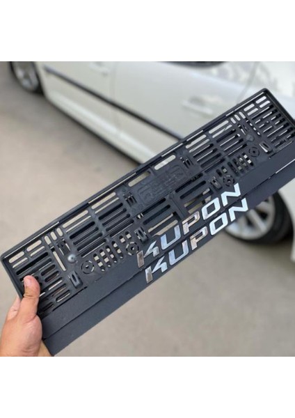 Peugeot Pejo Araçlara Uyumlu Kupon Plakalık Araç Plakalık Kupon Yazılı Araba Oto Plakalık -2 Adet fırsatları