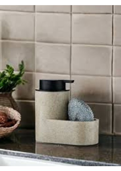 Polyresin Süngerli Tezgah Üstü Sıvı Sabunluk – Mutfak & Banyo Deterjanlık fiyatları