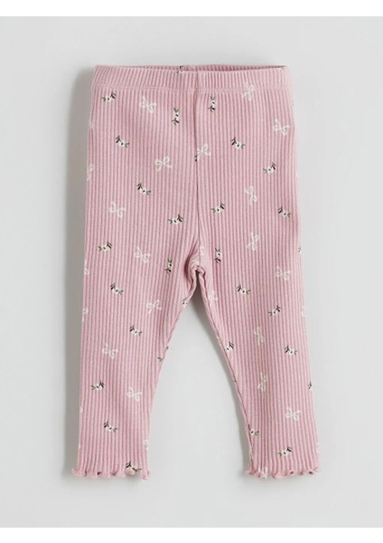 Baby Pembe Kurdele Detaylı Kız Bebek Kazak ve Tayt 2'li Takım indirimleri