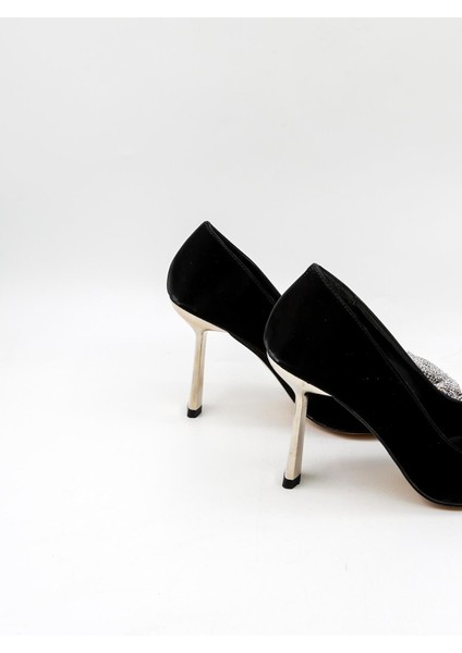 Abiye Şık Stiletto Kadın Ayakkabı PM439 Siyah fiyatları