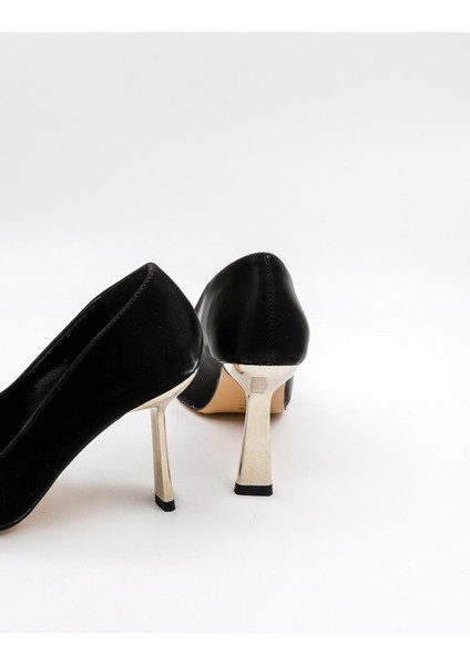 Abiye Şık Stiletto Kadın Ayakkabı PM439 Siyah modelleri