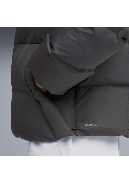 Synthetic Puffer Erkek Gri Ceket.44