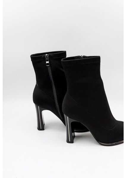 Kristebell Ithal Streç Topuklu Kadın Bot KB2516 - Siyah Textıl - 36 fiyatları