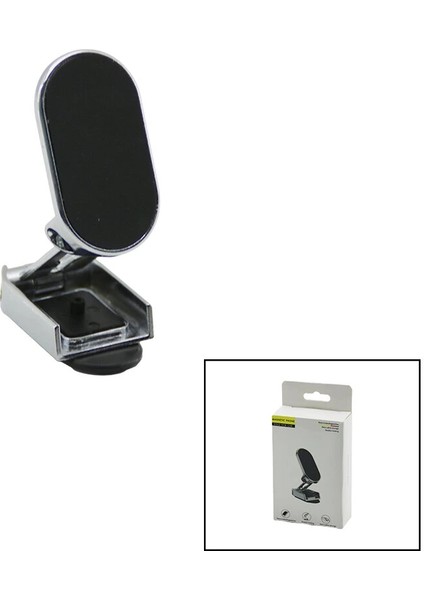 Mıknatıslı Oto - Araç Telefon Tutacak Yapışkanlı (5047)