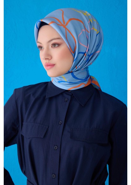 %100 Sura Ipek Eşarp 4113D 01
