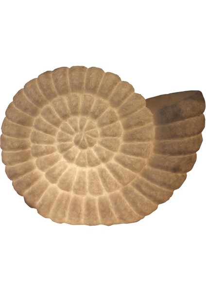 Polyester Salyangoz Masa Lambası GLR-19S0011LW