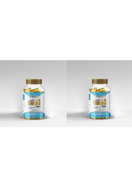 Plus Omega 3 Balık Yağı 1300 Mg 200 Kapsül 2 Adet