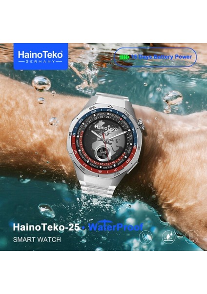 Haino Teko 25 Su Geçirmez 15 Gün Şarj ve Güçlü Cam Özellikli Akıllı Saat modelleri