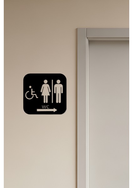 Wc Tabelası, Tuvalet Levhası, Kadın Erkek Tabela, Yönlendirme Levhaları indirimleri