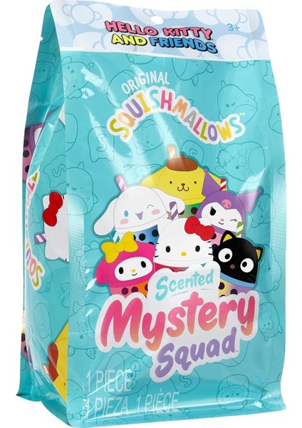2 Adet Sürpriz Squishmallows Mystery Squad Hello Kitty ve Arkadaşları Temalı Sürpriz Paket - 13 cm indirimleri