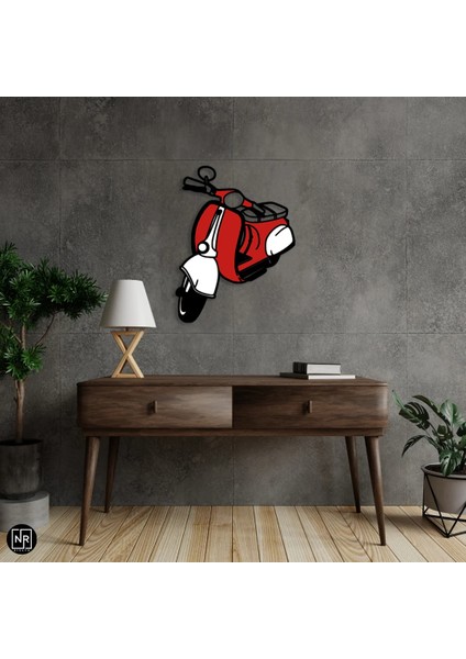 Scooterline Metal Duvar Tablosu