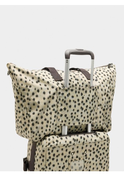 Desenli Teknik Kumaş Seyahat Valizi fırsatları