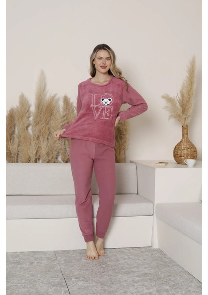 Kadın Pijama Takımı Peluş fiyatları
