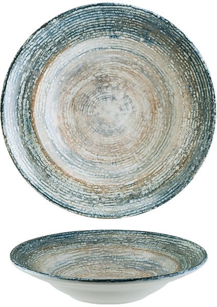 Patera Ash Gourmet 6 Adet 24 cm 400 cc Porselen Çukur Tabak