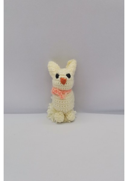 Amigurumi Sevimli Tavşan Anahtarlık
