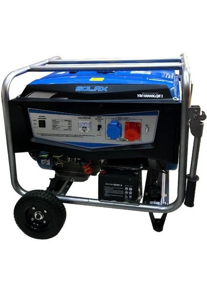 YM-1000 Lqe Ipli Marşlı Monofaze Benzinli Jeneratör 10 Kva