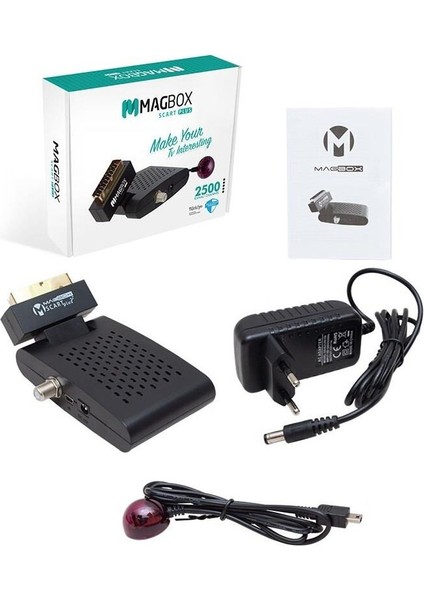 Magbox Scart Plus Mini Sd Uydu Alıcı-Scartlı