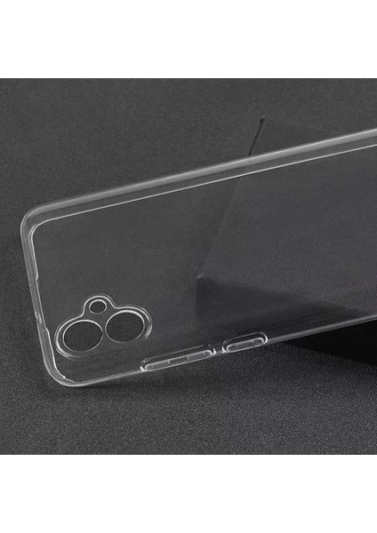 Galaxy A04E Kılıf Omsy Süper Silikon Kapak-Renksiz modelleri
