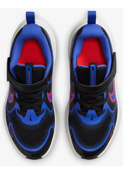 Cosmic Runner (Ps) Çocuk Mavi Lastik Bagcıklı ve Cırtlı Sneaker Koşu Ayakkabısı - HM4400 - 002