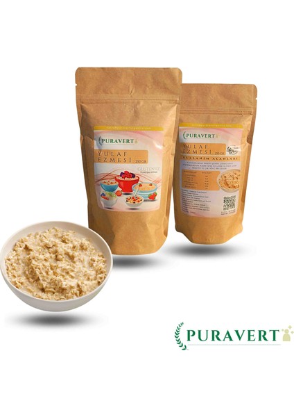 Glutensiz Yulaf Ezmesi