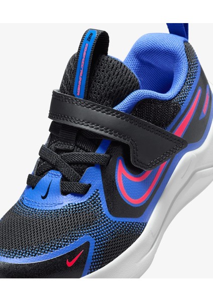 Cosmic Runner (Ps) Çocuk Mavi Lastik Bagcıklı ve Cırtlı Sneaker Koşu Ayakkabısı - HM4400 - 002