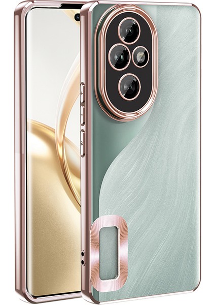 Honor 200 Kılıf Kamera Korumalı Logo Gösteren Omsy Omega Kapak -115583