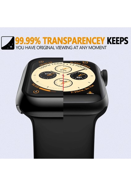 Apple Watch Se 3 Uyumlu Parlak Kasa ve Ekran Koruyucu Şık Görünüm Sert Pc Shine Kasa fırsatları