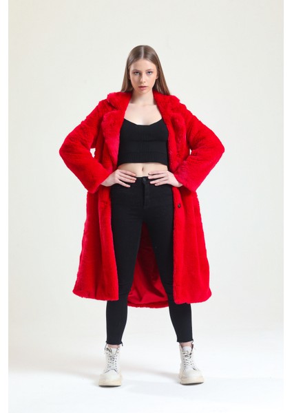 Ingiliz Yaka Peluş Kürk Manto fiyatları