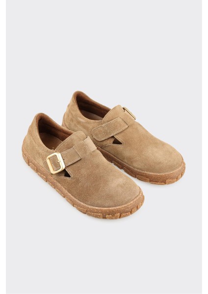 Taba Deri Kadın Günlük Ayakkabı fiyatları