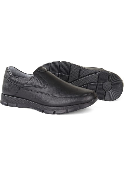 U2 Bağcıksız Ortopedik Taban Deri Kışlık Erkek Ayakkabı fırsatları